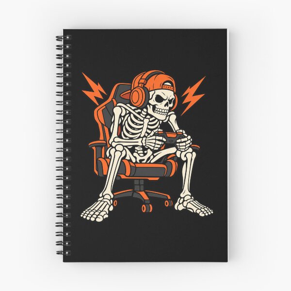 Item preview, Skeleton Gamer Playing Video Games Funny Gaming designed and sold by Kladhadredo.