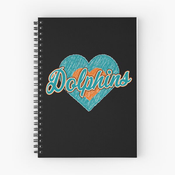 Item preview, Vintage Dolphins Hearts Distressed Football Fan Team Spirit designed and sold by RockTheFeal.