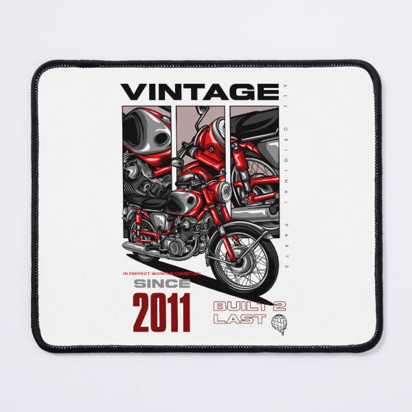 Item preview, Vintage Motorcycle Bikers Motorbike Birthday 2011 designed and sold by JRRTs.