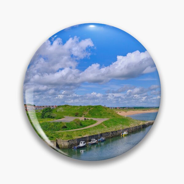 Item preview, Picturesque Seaton Sluice Harbour at high tide designed and sold by Violaman.