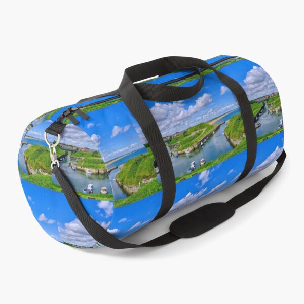 Item preview, El pintoresco puerto de Seaton Sluice con la marea alta. designed and sold by Violaman.