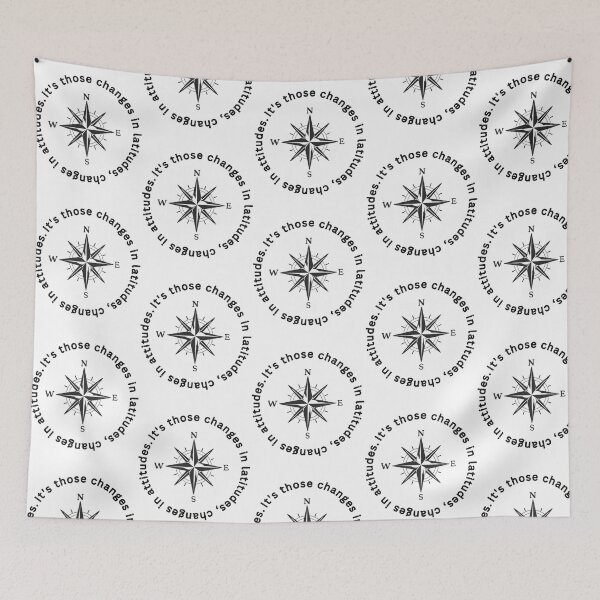 Item preview, Changes In Latitudes Changes In Attitudes designed and sold by justina-gooding.