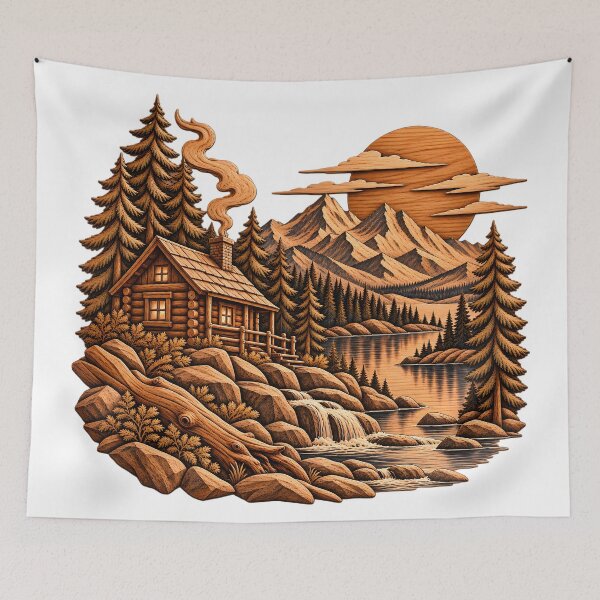 Item preview, Hiking Retreat designed and sold by TOMSZE.
