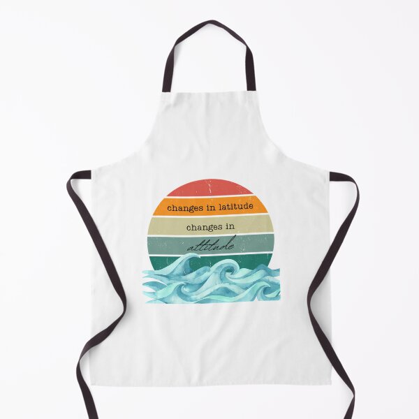 Item preview, Changes In Latitude Changes In Attitude  Retro Sunset Wave Art designed and sold by justina-gooding.