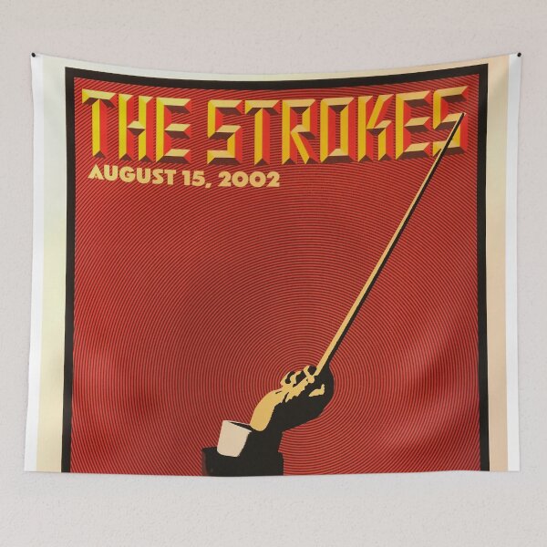 Item preview, The Strokes Original Custom Vintage Music Band Tee Unique Poster Wall Art designed and sold by Cool Robot Bro..