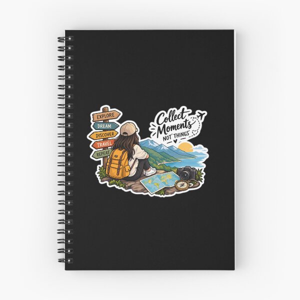 Item preview, Collect Moments, Not Things – Inspirational Travel & Life Quote designed and sold by Art-Lab1.