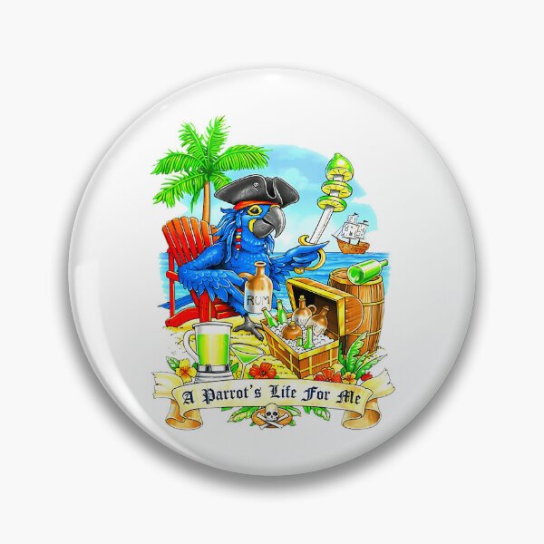 Item preview, Best Quality Pirate Parrot Logo - This Logo Fits Anywhere And Even Looks Cool When Used designed and sold by justina-gooding.