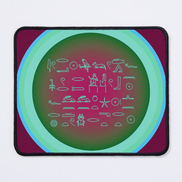 Item preview, A quote from the prophecy of Neferti (Neon) designed and sold by yuretzius.