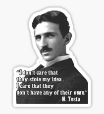Tesla Sticker