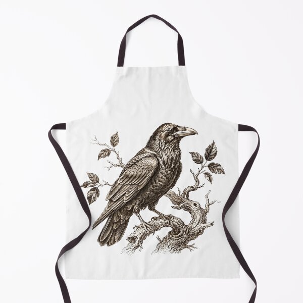Item preview, Vintage Raven Shirt, Dark Academia Bird Tee, Gothic Gift designed and sold by thestevebro.