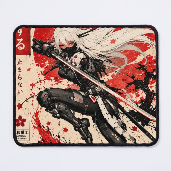 Item preview, Cyberpunk Samurai Warrior designed and sold by NordenPosters.