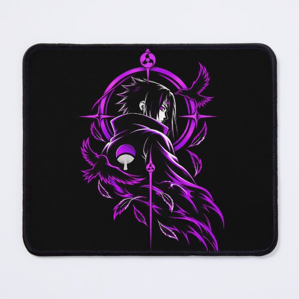 Item preview, Sasuke Uchiha Purple Sharingan Akatsuki Art designed and sold by QubekShop.