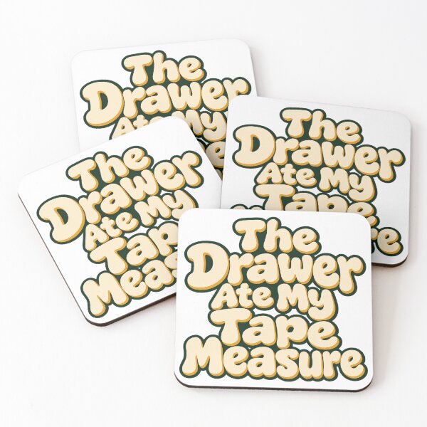 Item preview, Drawer Ate My Tape Measure Playful Lettering designed and sold by Bikivuno.