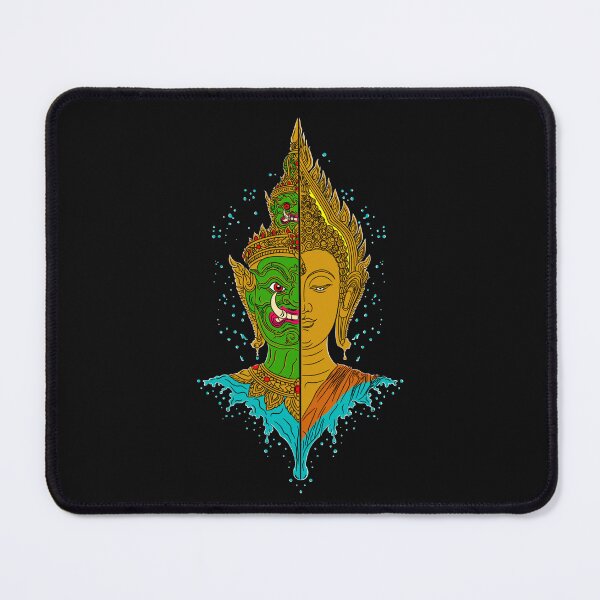 Item preview, Buddha​ and​ Yaksha​ designed and sold by DigitalArtTK.