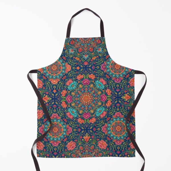 Item preview, Ornate Floral Kaleidoscope Seamless Pattern designed and sold by adlkh.
