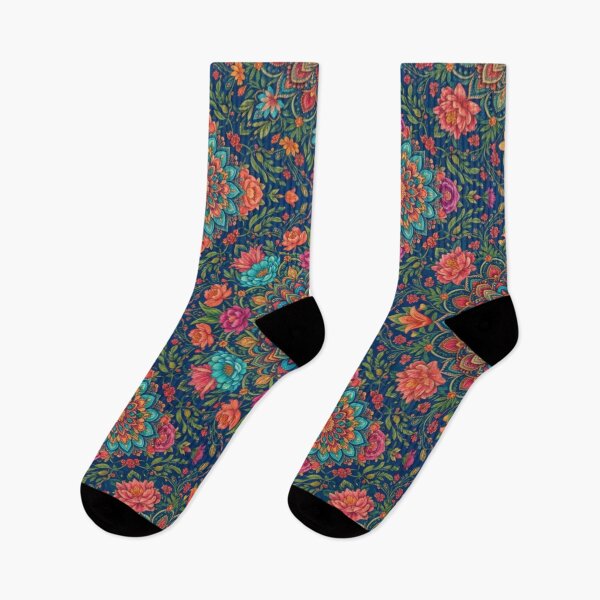 Item preview, Ornate Floral Kaleidoscope Seamless Pattern designed and sold by adlkh.