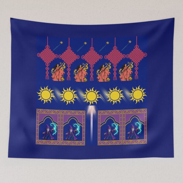 Item preview, Mystic Magic Wizard Pattern designed and sold by Azurart2.