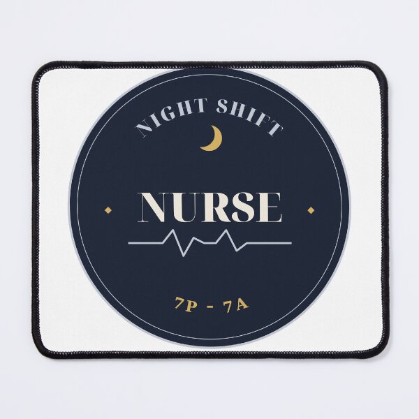 Item preview, Night Shift Nurse Shirt, ICU Nightshift RN Gift, 7P-7A Tee designed and sold by thestevebro.