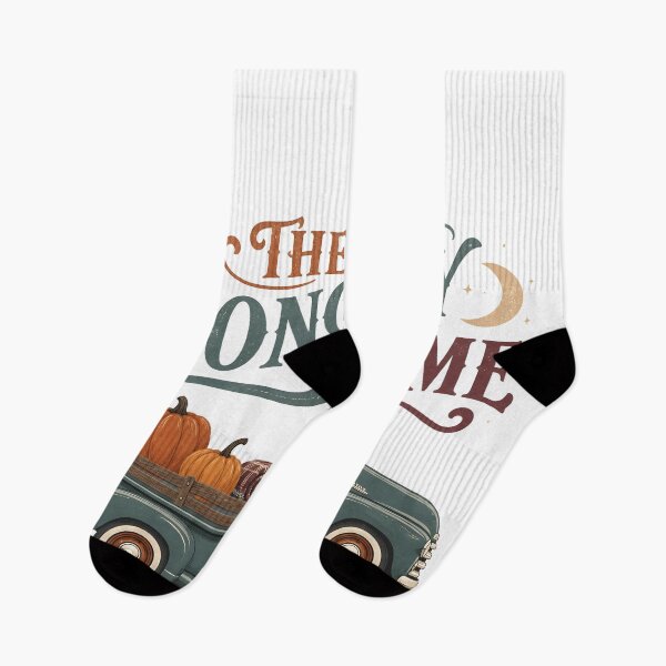 Item preview, The Long Way Home Autumn Truck Scenic Road Trip designed and sold by BernoNickel.