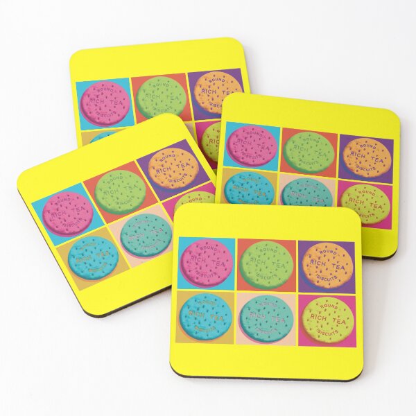 Item preview, Rich Tea Biscuit Pop Art – Warhol Style Grid designed and sold by MarkBarefoot.
