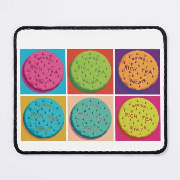 Item preview, Rich Tea Biscuit Pop Art – Warhol Style Grid designed and sold by MarkBarefoot.