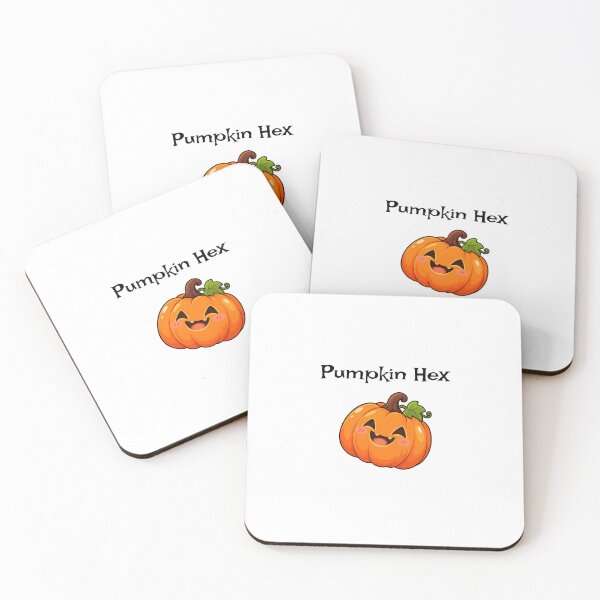Item preview, Cute Halloween Pumpkin Pumpkin Hex designed and sold by t-patterns.