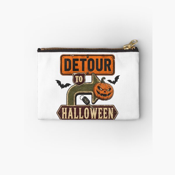 Item preview, Detour To Halloween Spooky Road Sign Direction designed and sold by BernoNickel.