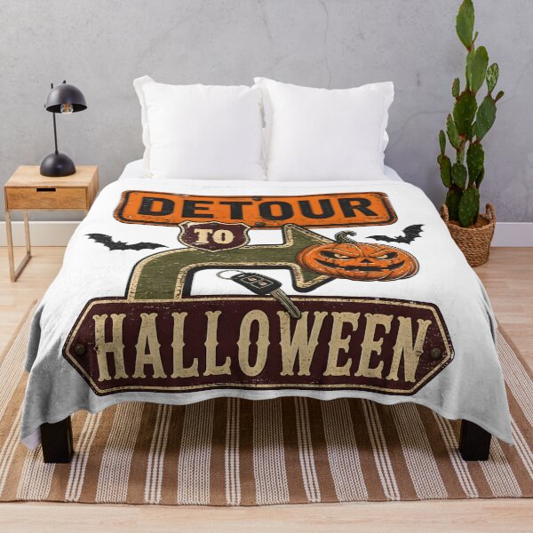Item preview, Detour To Halloween Spooky Road Sign Direction designed and sold by BernoNickel.