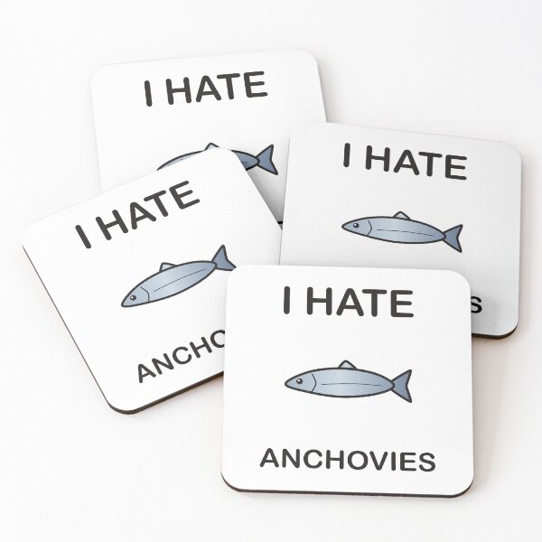 Item preview, I Hate Anchovies – Funny Picky Eater Gift designed and sold by I HATE IT!.