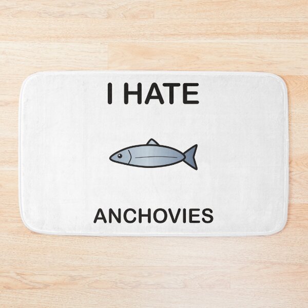 Item preview, I Hate Anchovies – Funny Picky Eater Gift designed and sold by I HATE IT!.