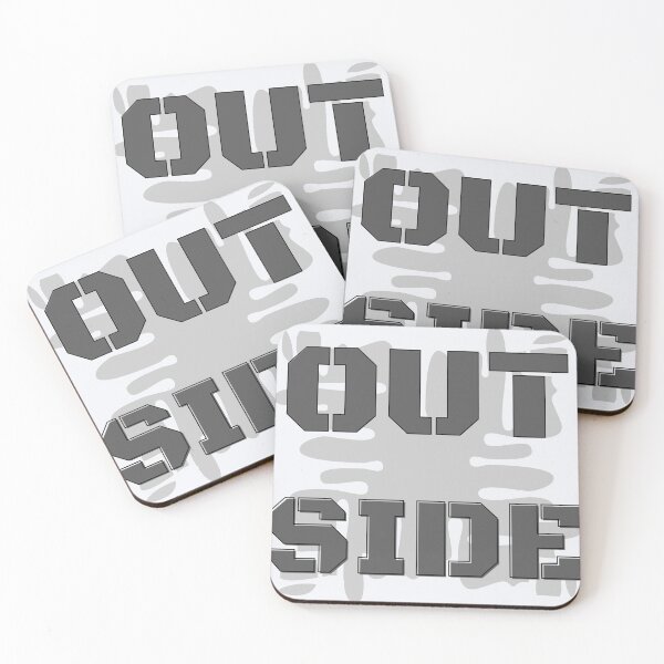Item preview, OUT SIDE Bold Stencil Graffiti Art designed and sold by SMinimalist613.