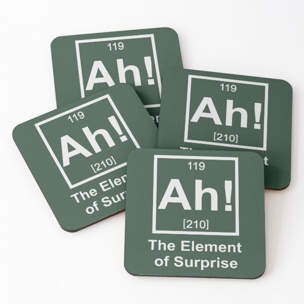 Item preview, Ah! The Element of Surprise - As Worn By Ryan Gosling In Project Hail Mary Classic T-Shirt designed and sold by zudeniBowtique.