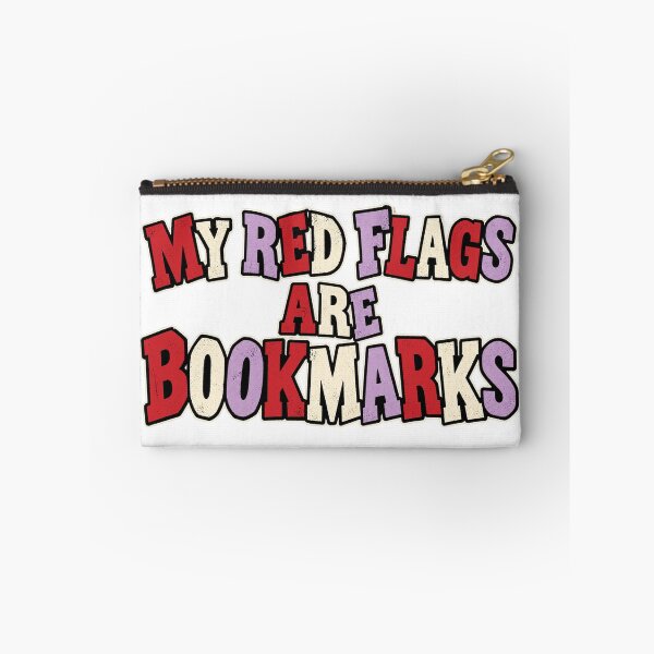 Item preview, My Red Flags Are Bookmarks - Book Lover designed and sold by mmromance.