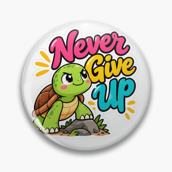 Item preview, never give up designed and sold by khnn.