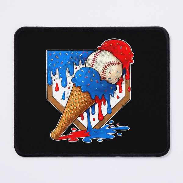 Item preview, Distressed Baseball Boys Ice Cream Drip Baseball Boys Youth designed and sold by snailslowdance.