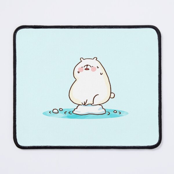 Item preview, Sweaty Polar Bear on Melting Ice designed and sold by Chunu Doodles.