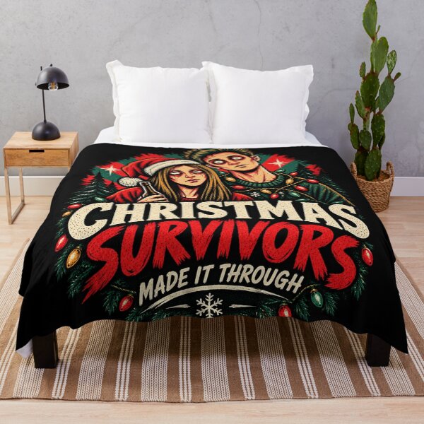 Item preview, Retro Christmas Horror Survivors designed and sold by MariDonna.