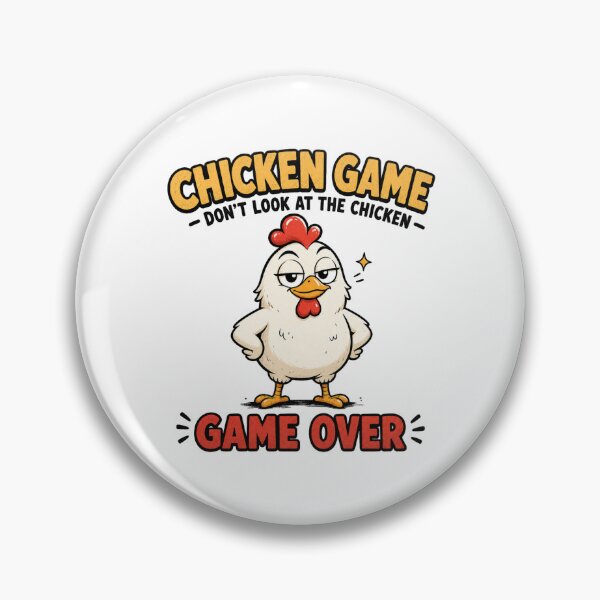 Item preview, Chicken Game Dont Look at the Chicken designed and sold by Alt-Art-Digital.
