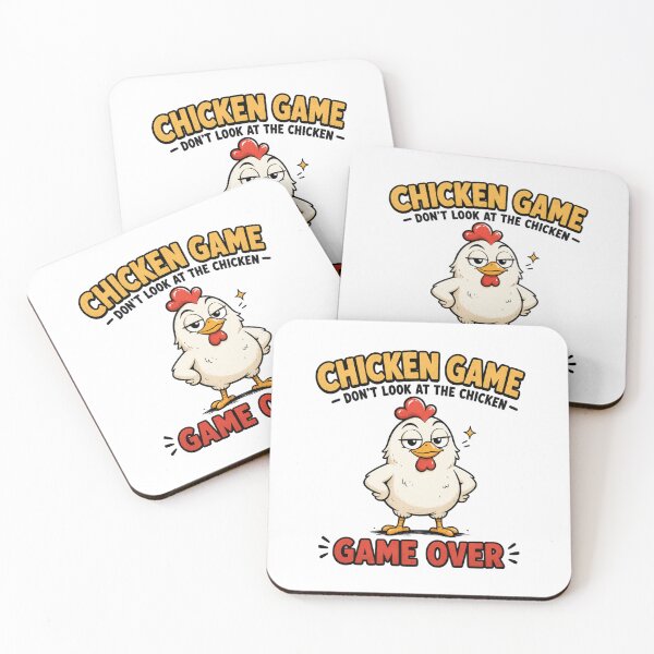 Item preview, Chicken Game Dont Look at the Chicken designed and sold by Alt-Art-Digital.