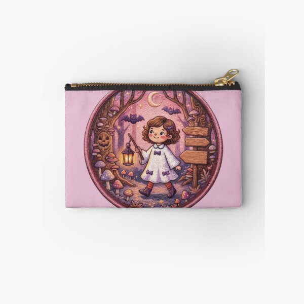Item preview, Enchanted Forest Lantern Girl Halloween Bedding designed and sold by Azurart2.