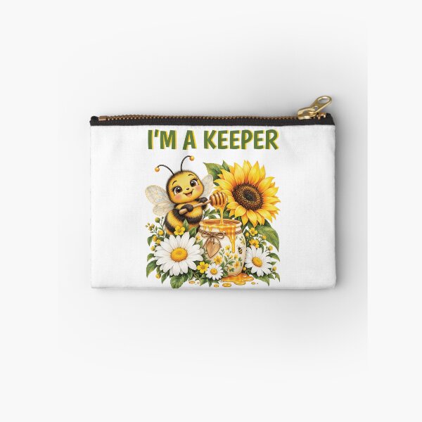 Item preview, Beekeeper I'm a Keeper Bee humor designed and sold by BuxomBabe21.
