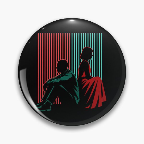 Item preview, Retro Couple Silhouette designed and sold by Leal101Sheilat.
