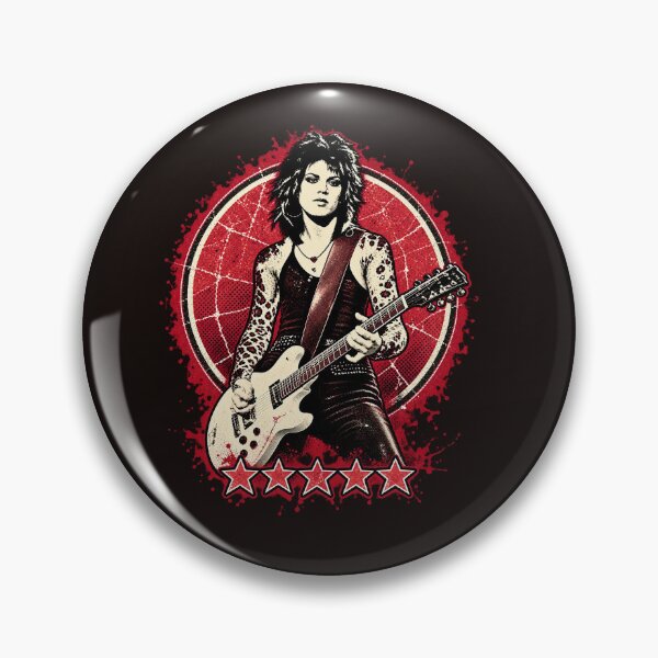 Item preview, Joan-Jett Queen Of Rock N Roll Guitarist Tribute Vintage designed and sold by DYALEEZ-XCR.
