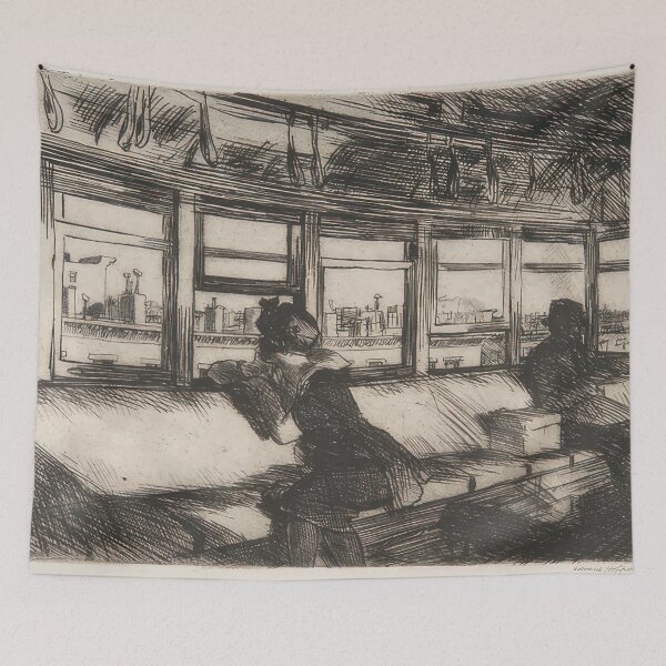 Item preview, Edward Hopper gallery - edward hopper artwork designed and sold by namikikkik.