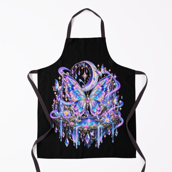 Item preview, Enchanted Crystal Butterfly – Mystical Moonlight designed and sold by TroviTutto.