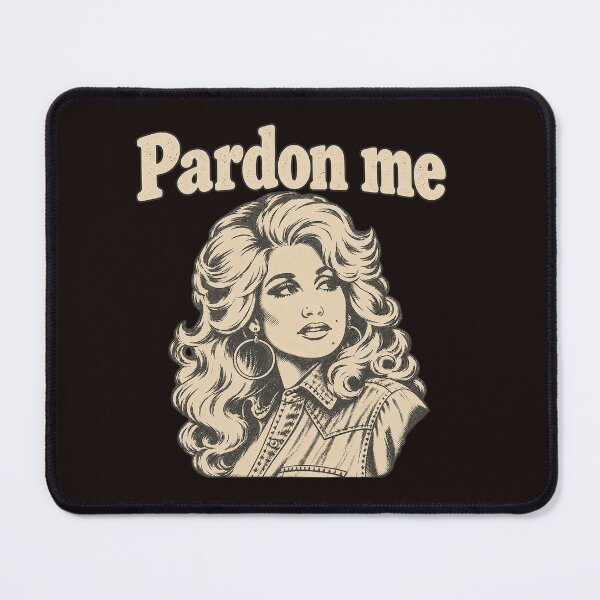 Item preview, Pardon Me Dolly Parton Inspired Retro Graphic designed and sold by DYALEEZ-XCR.