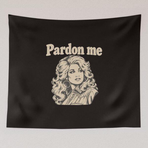 Item preview, Pardon Me Dolly Parton Inspired Retro Graphic designed and sold by DYALEEZ-XCR.