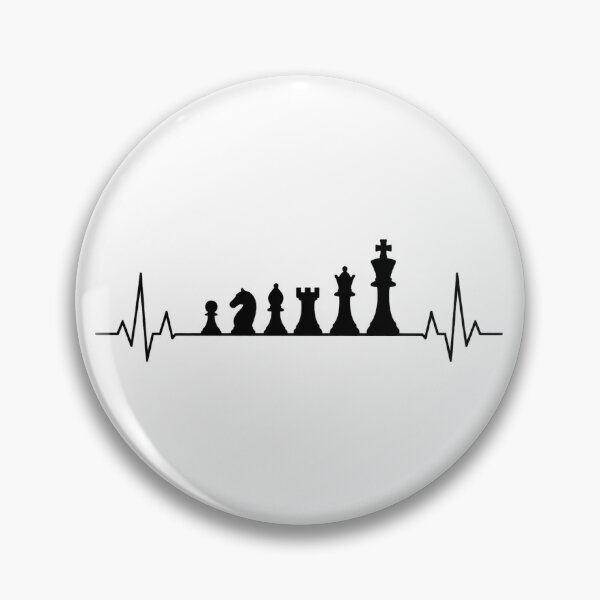 Item preview, Chess Heartbeat Evolution Oversized T-Shirt designed and sold by omar ousalah.