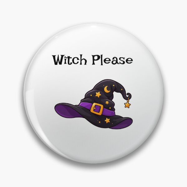 Item preview, Cute Halloween Witch Hat - Witch Please designed and sold by t-patterns.