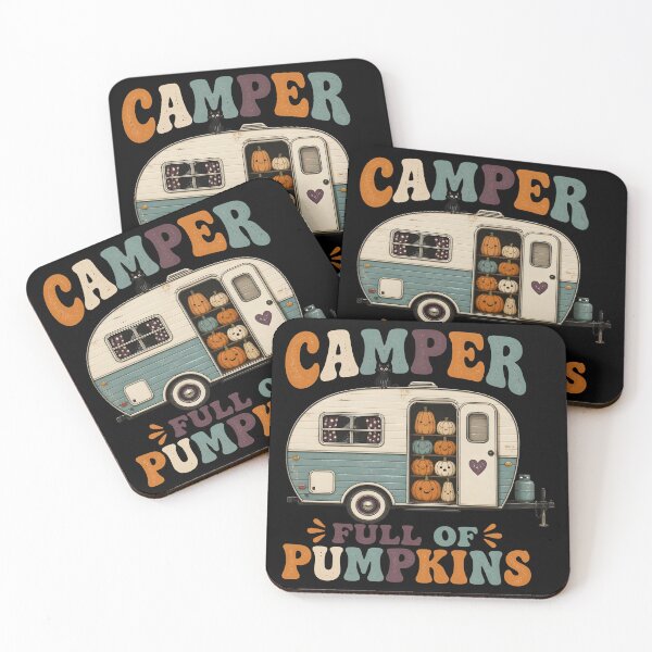 Item preview, Camper Full Of Pumpkins Autumn designed and sold by BernoNickel.